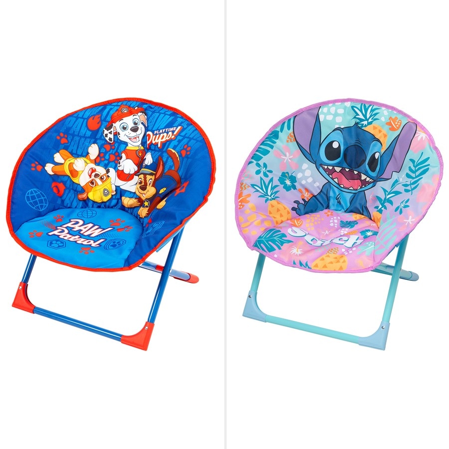 Character Paw Patrol / Stitch Moon Chair - Assorted*