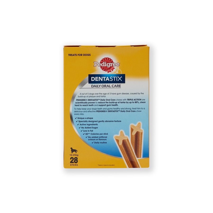 Pedigree Dentastix (Medium Breed) Dog Treats 28 Pack