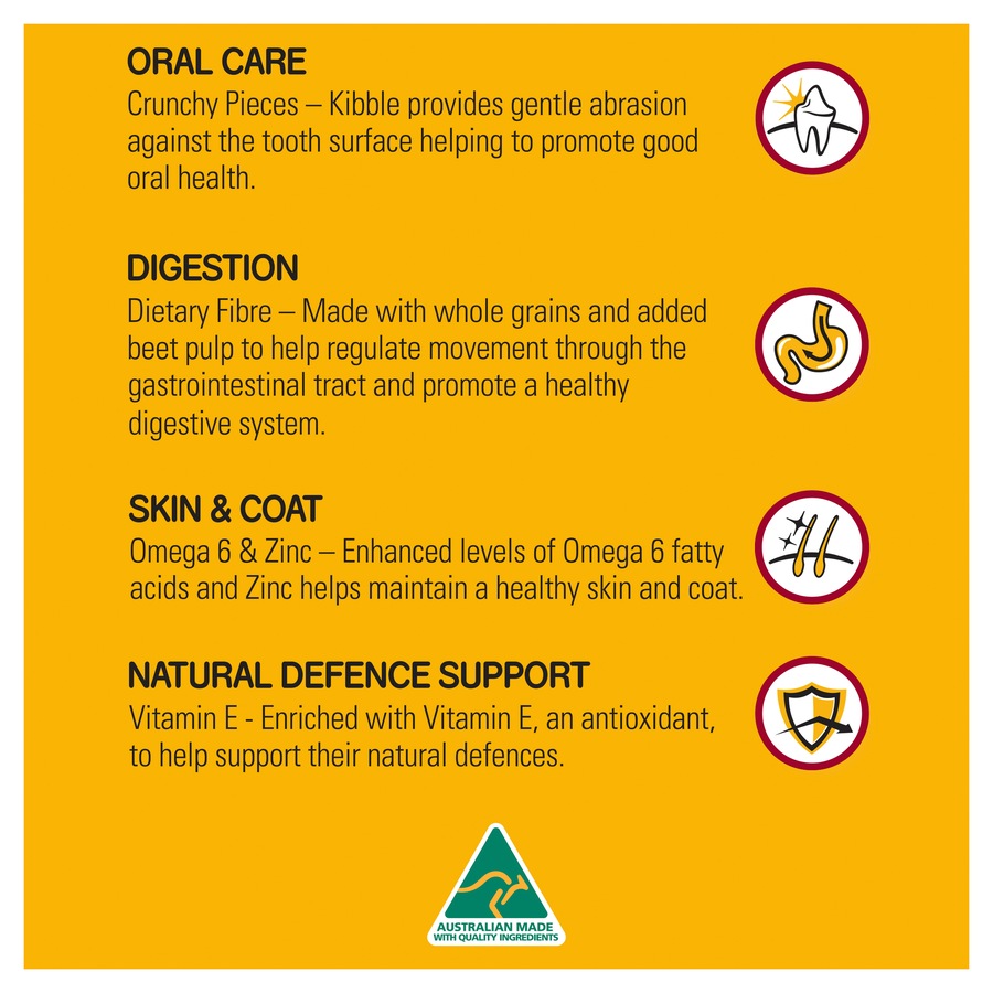 Pedigree Vital Protection Beef Dry Dog Food 15kg