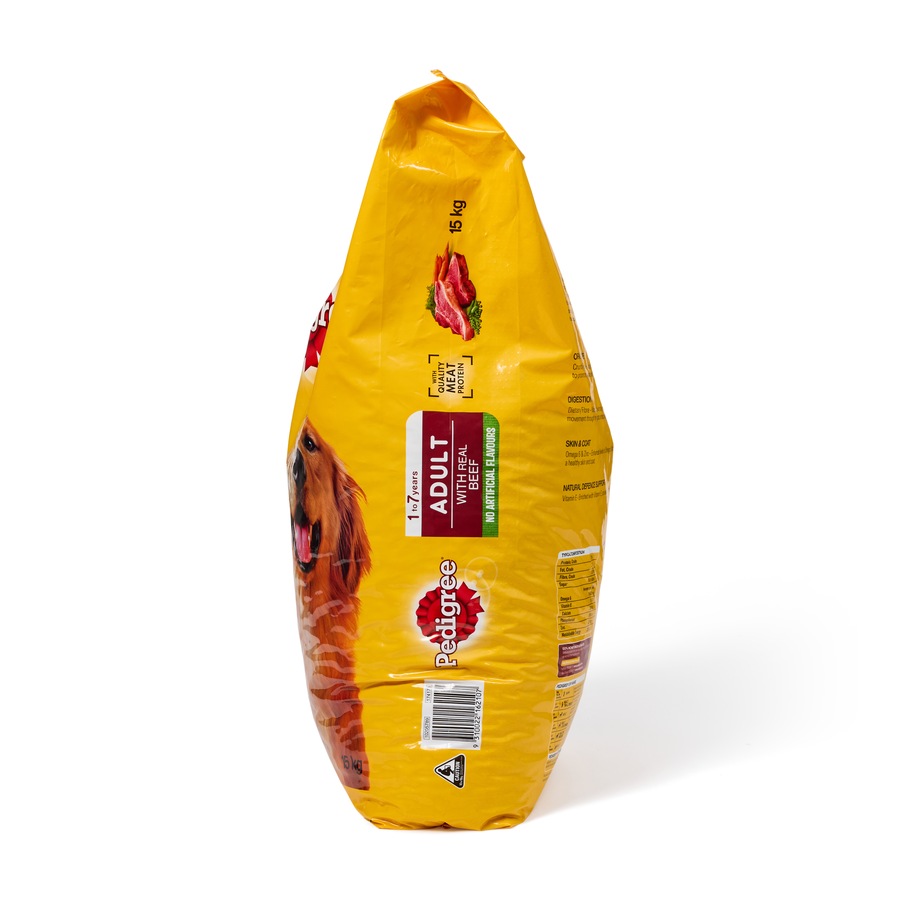 Pedigree Vital Protection Beef Dry Dog Food 15kg