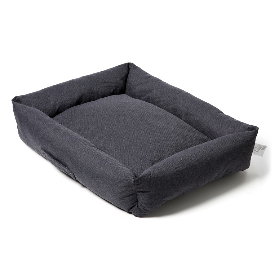 Perfect Pet Bolstered Bed - Charcoal