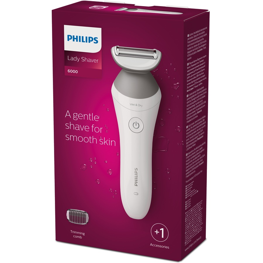 Philips Lady Shaver Series 6000 Wet & Dry Use