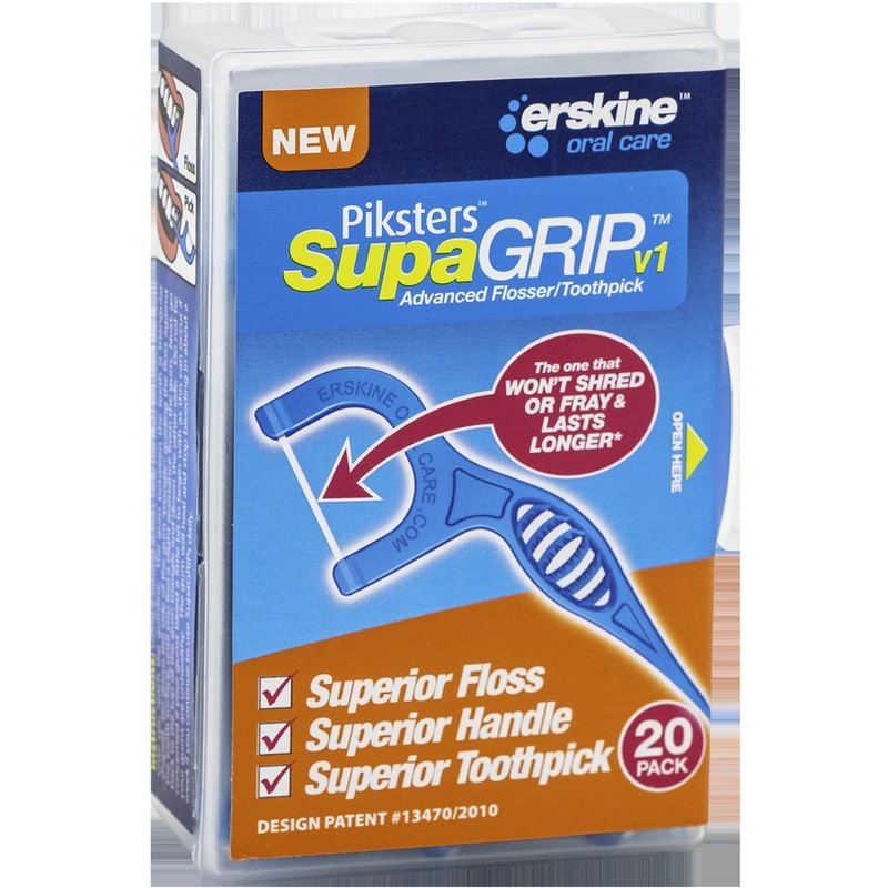 Piksters SupaGrip Flosser 20 Pack - MyDeal
