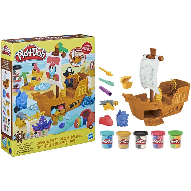 Buy Play-Doh Pirate Adventure Ship - MyDeal