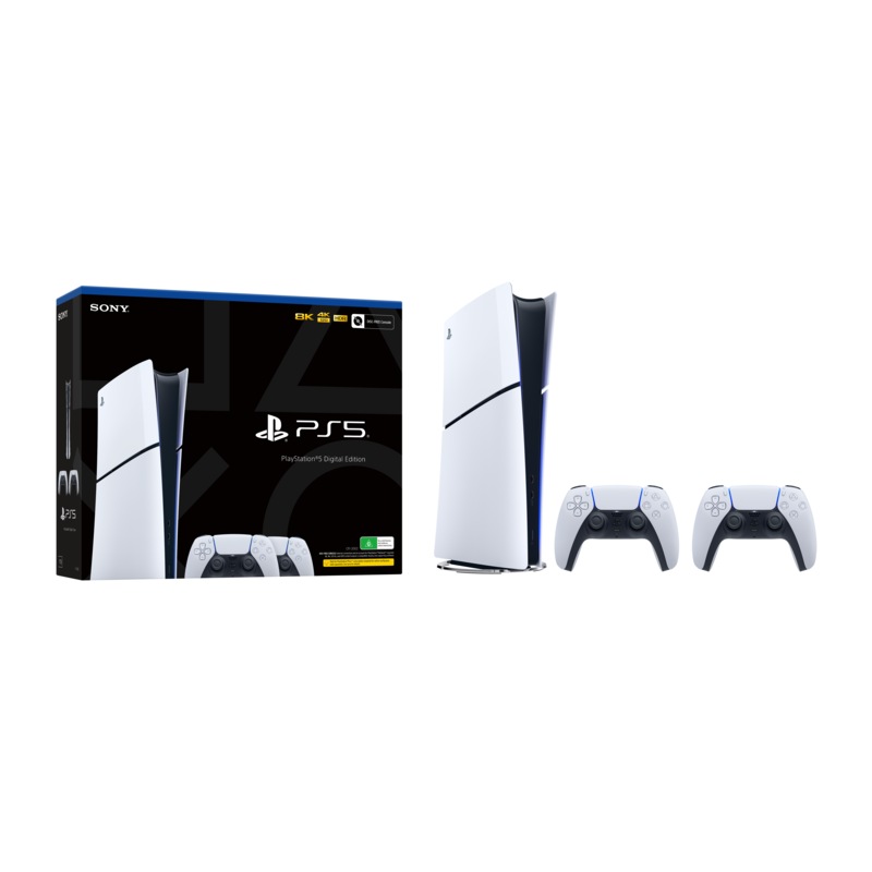 Buy PlayStation 5 Digital Edition Slim Console with Two DualSense