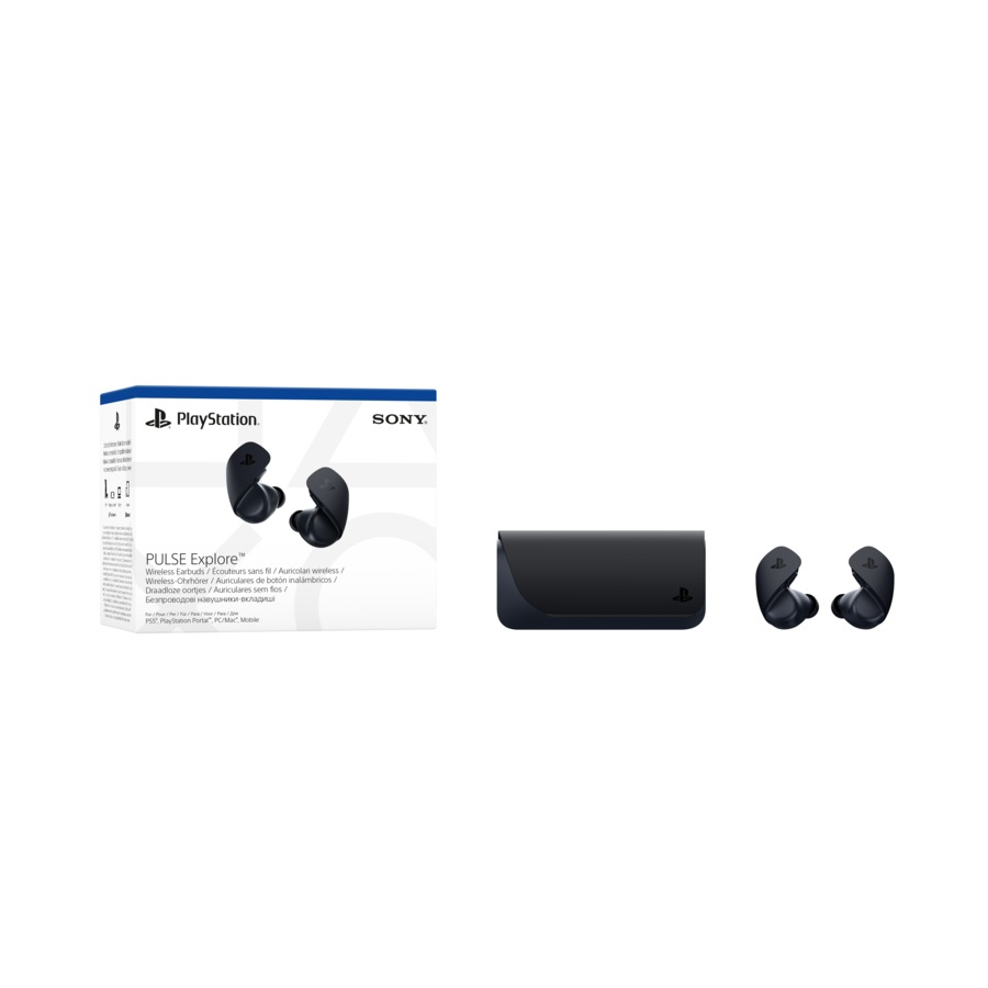 PlayStation PULSE Explore Wireless Earbuds – Midnight Black**