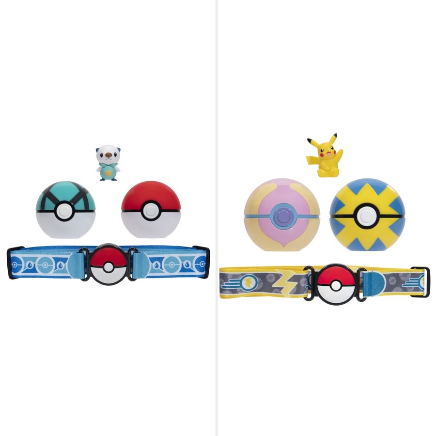 Pokemon Clip N Go Poke Ball Belt Set - Assorted*
