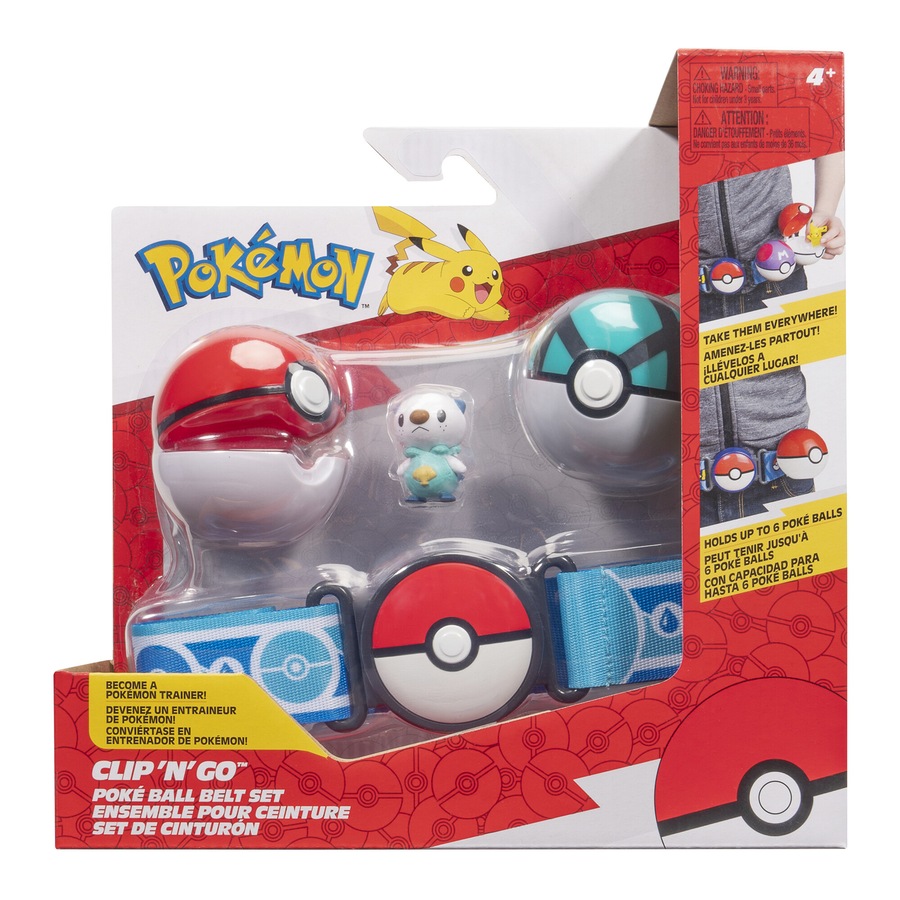 Pokemon Clip N Go Poke Ball Belt Set - Assorted*