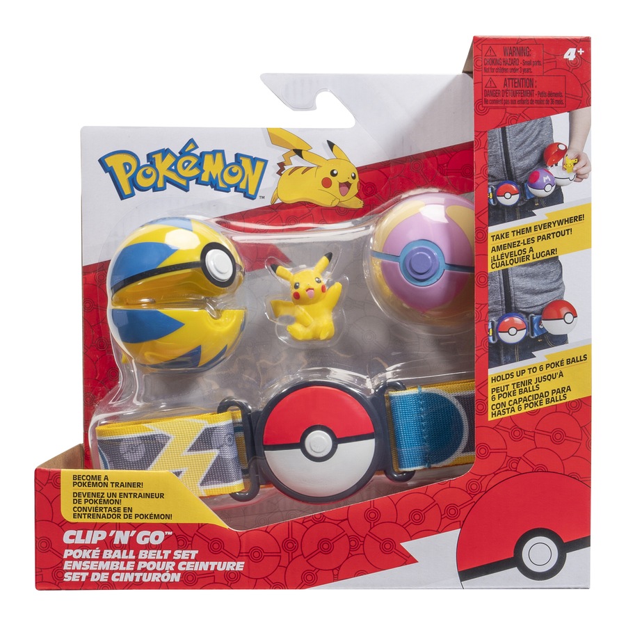 Pokemon Clip N Go Poke Ball Belt Set - Assorted*