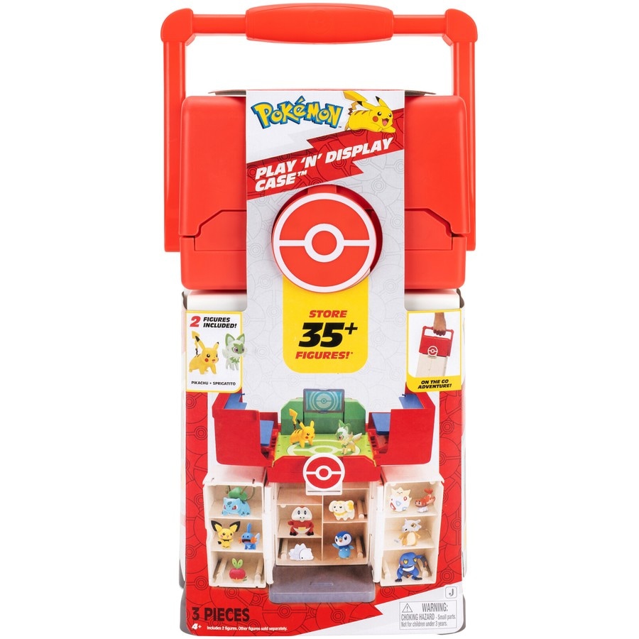 Pokemon Play 'N' Display Case