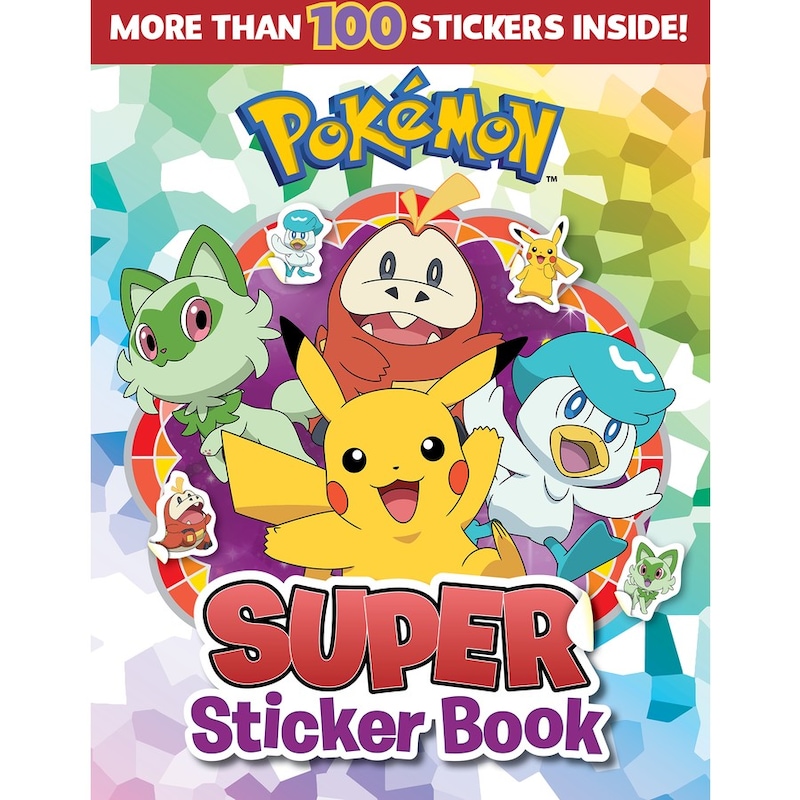 Buy Pokemon Super Sticker Book MyDeal