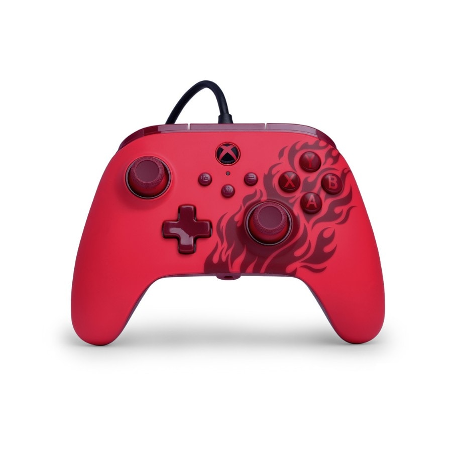 PowerA Advantage Wired Controller for Xbox Series X/S - Red Flame