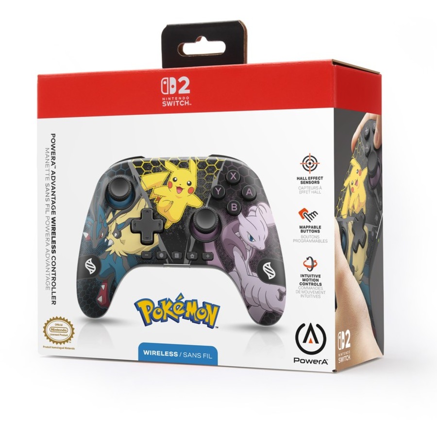PowerA Advantage Wireless Controller for Nintendo Switch 2 - Pokemon: Mega Evolutions