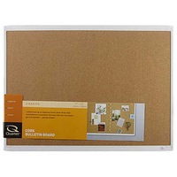 Quartet 430mm x 580mm Corkboard With White Finish