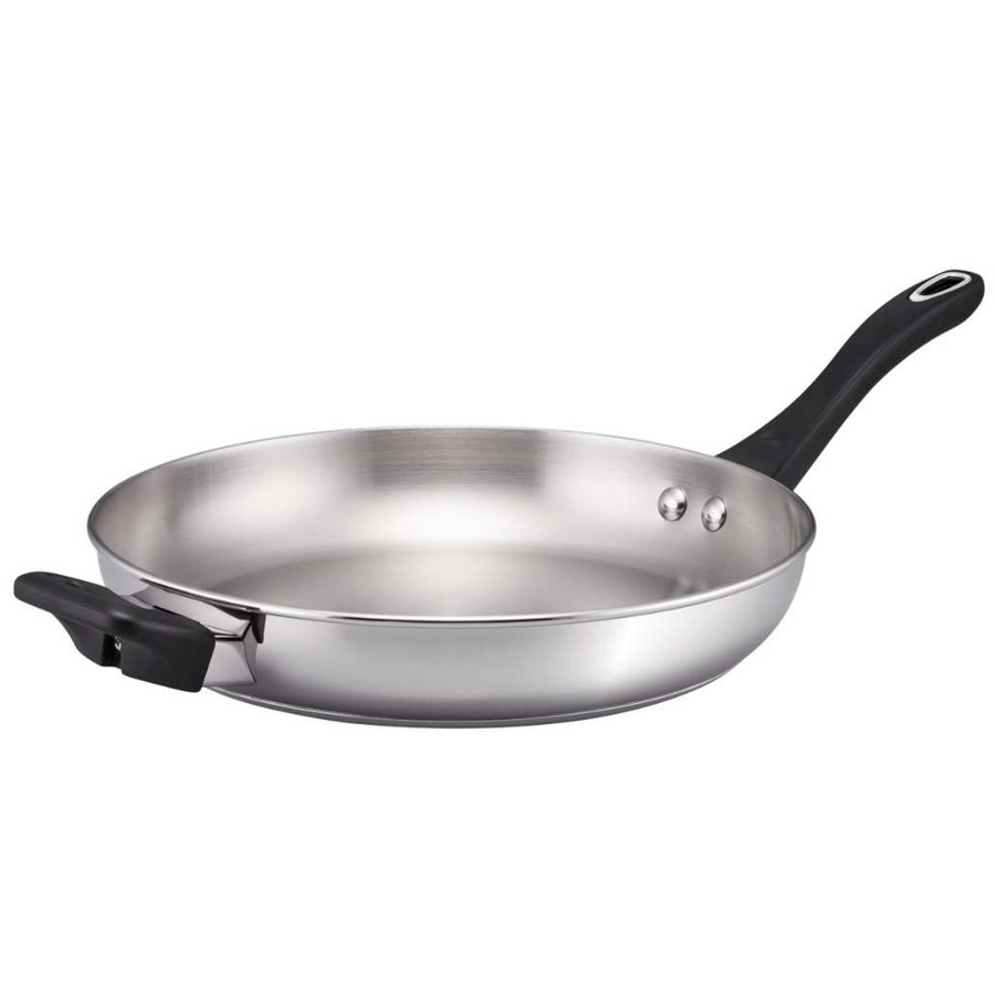 RACO Eversteel Stainless Steel Induction Frypan 30cm with helper handle