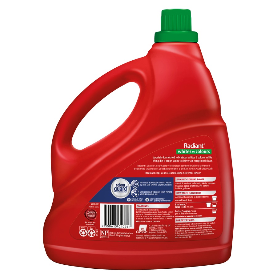 Radiant Front & Top Loader Laundry Liquid 4L