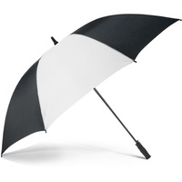 Rain Or Shine A Royale Auto Open Golf Umbrella - Black/White