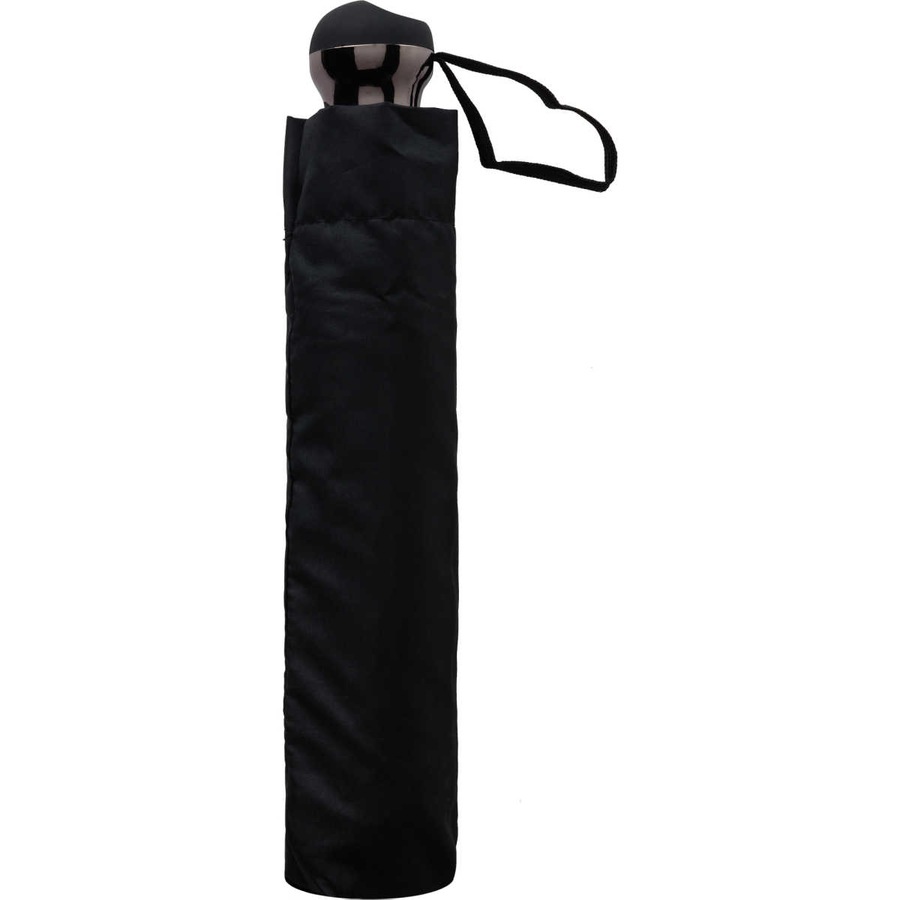 Rain Or Shine Compact Auto Umbrella - Black
