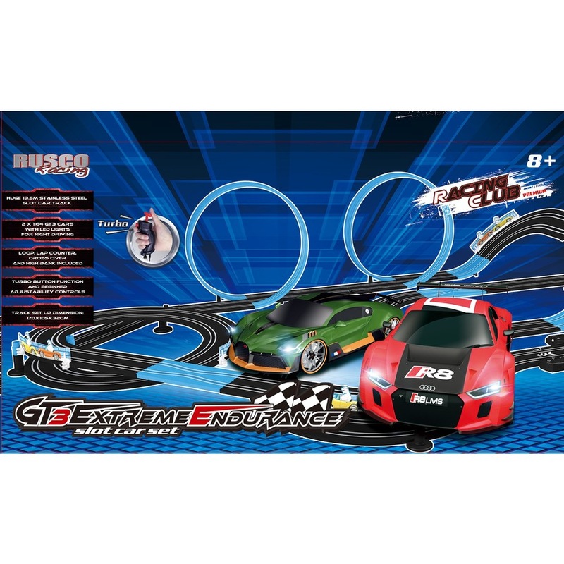 Buy Rusco Racing GT3 Extreme Endurance Mega Slot Car Set MyDeal