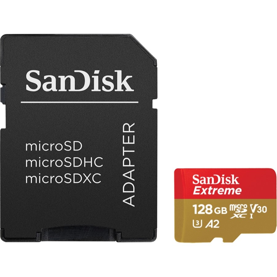 SanDisk Extreme MicroSDXC 128GB Memory Card