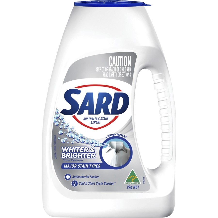 Sard Whiter & Brighter Stain Remover Soaker Powder 2kg