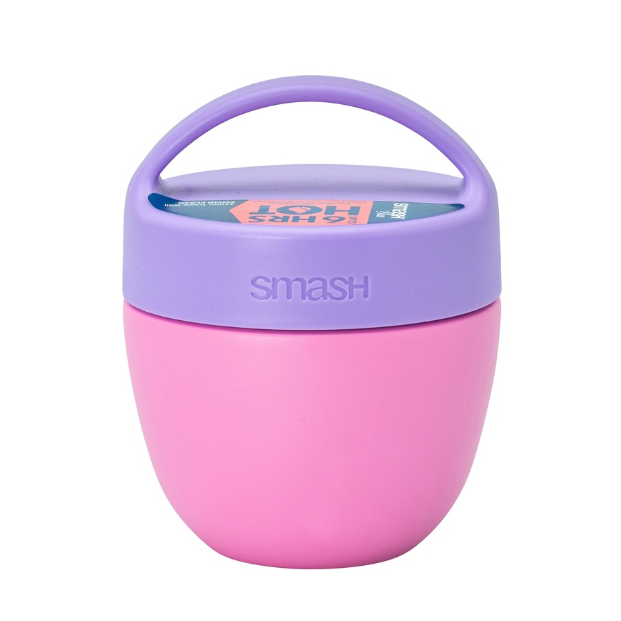 Smash Double Wall Food Flask 350ml - Assorted*