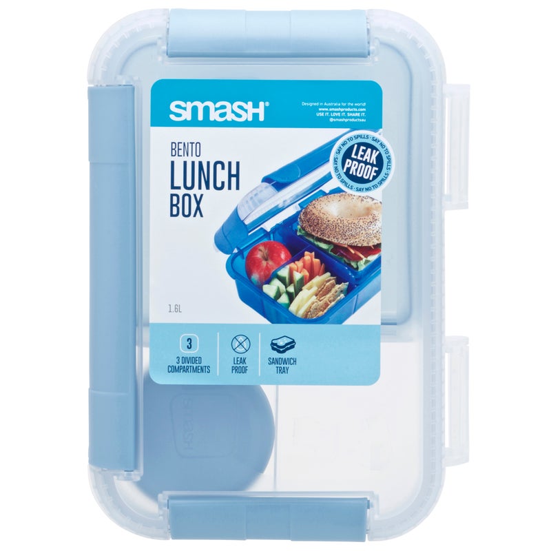 Smash Leak Proof Snack Box - Assorted*, BIG W