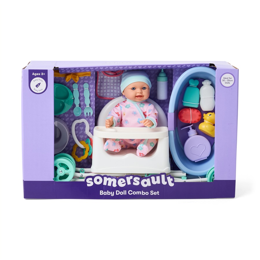 Somersault 35cm Baby Doll Gift Set - Assorted*
