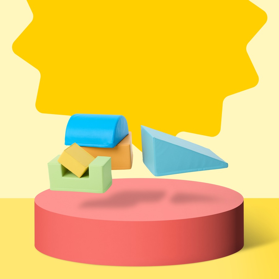 Somersault Block Soft Playset - 5 Pieces