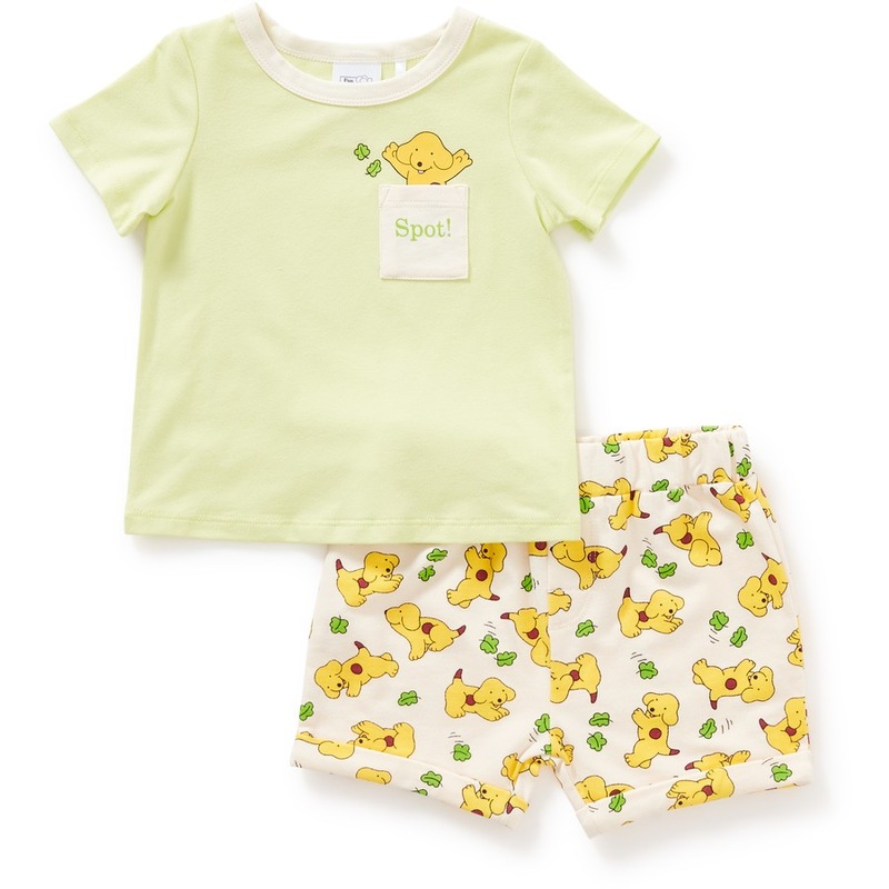 Buy Spot The Dog Baby 2 Piece Set Green & White MyDeal