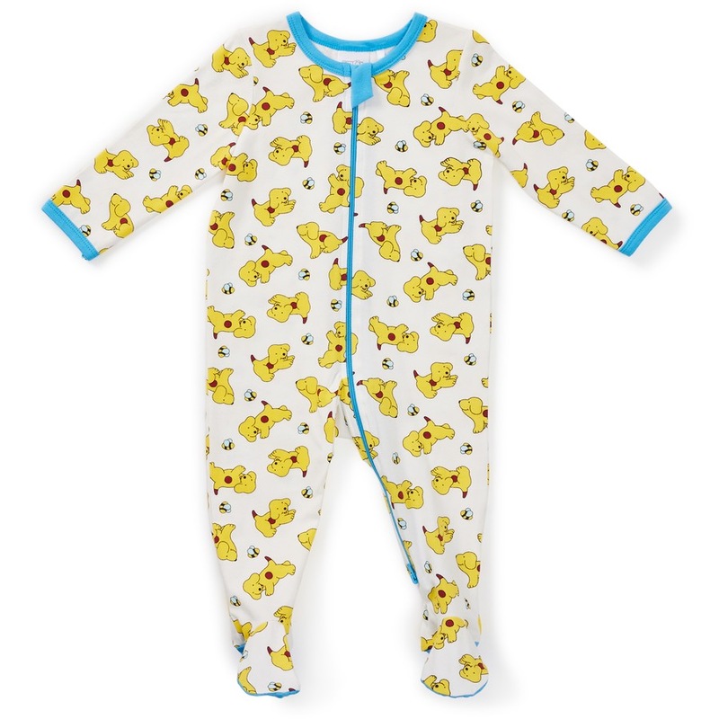 Buy Spot The Dog Baby Printed Coverall Blue & White MyDeal