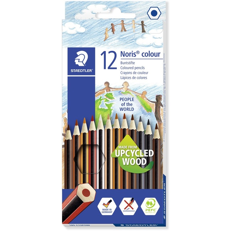 Buy Staedtler Noris coloured pencils People of the World 12 Pack