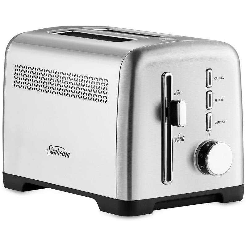 Buy Sunbeam 2 Slice Toaster Stainless Steel TAM1002SS MyDeal