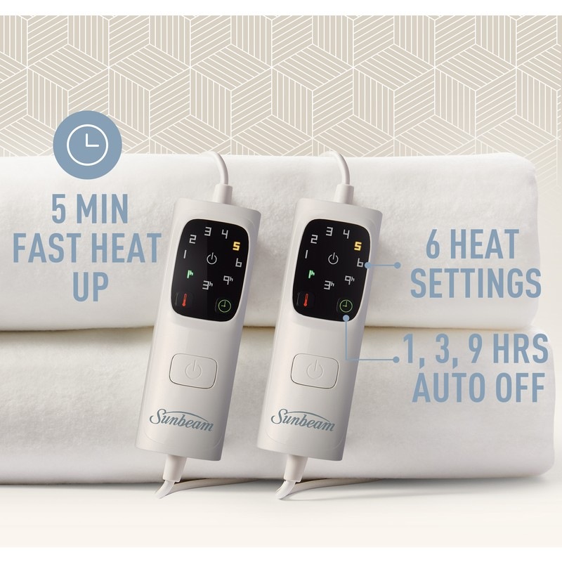 Buy Sunbeam Sleep Express Electric Blanket Double BLE4841 MyDeal