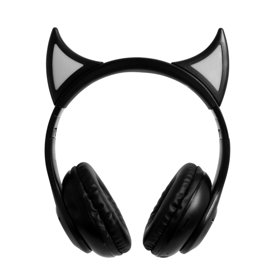 Techxtras RGB Devil Wireless Headphones - Black