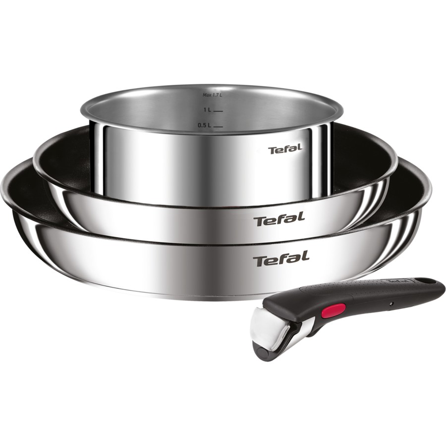 Buy Tefal Ingenio Cook Eat Induction Stackable Cookware 4 Piece Set ...