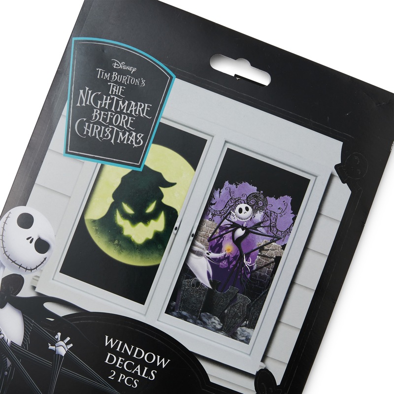 Buy The Nightmare Before Christmas Vinyl Window Decal 2 Piece MyDeal
