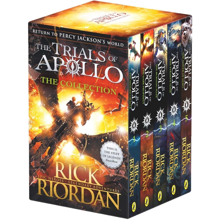 The Trials of Apollo Collection (Trials of Apollo Books 1-5) Slipcase by Rick Riordan