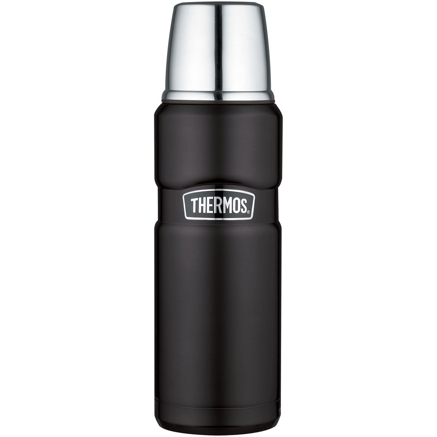 Thermos Stainless King Vacuum Insulated Flask 470mL - Matte Black