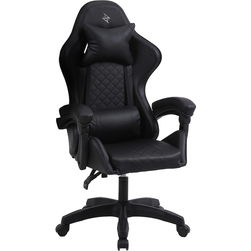 Buy Thunda Gaming Chair - Black - MyDeal