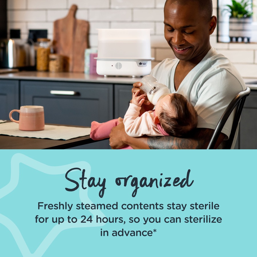 Tommee Tippee Supersteam Electric Steam Steriliser for Baby Bottles