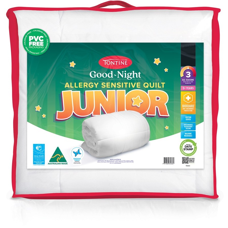 Buy Tontine Allergy Sensitive Kids Single Bed Quilt MyDeal