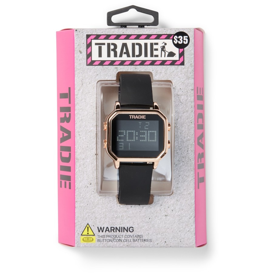 Tradie Lady Women's Digital Watch - Black