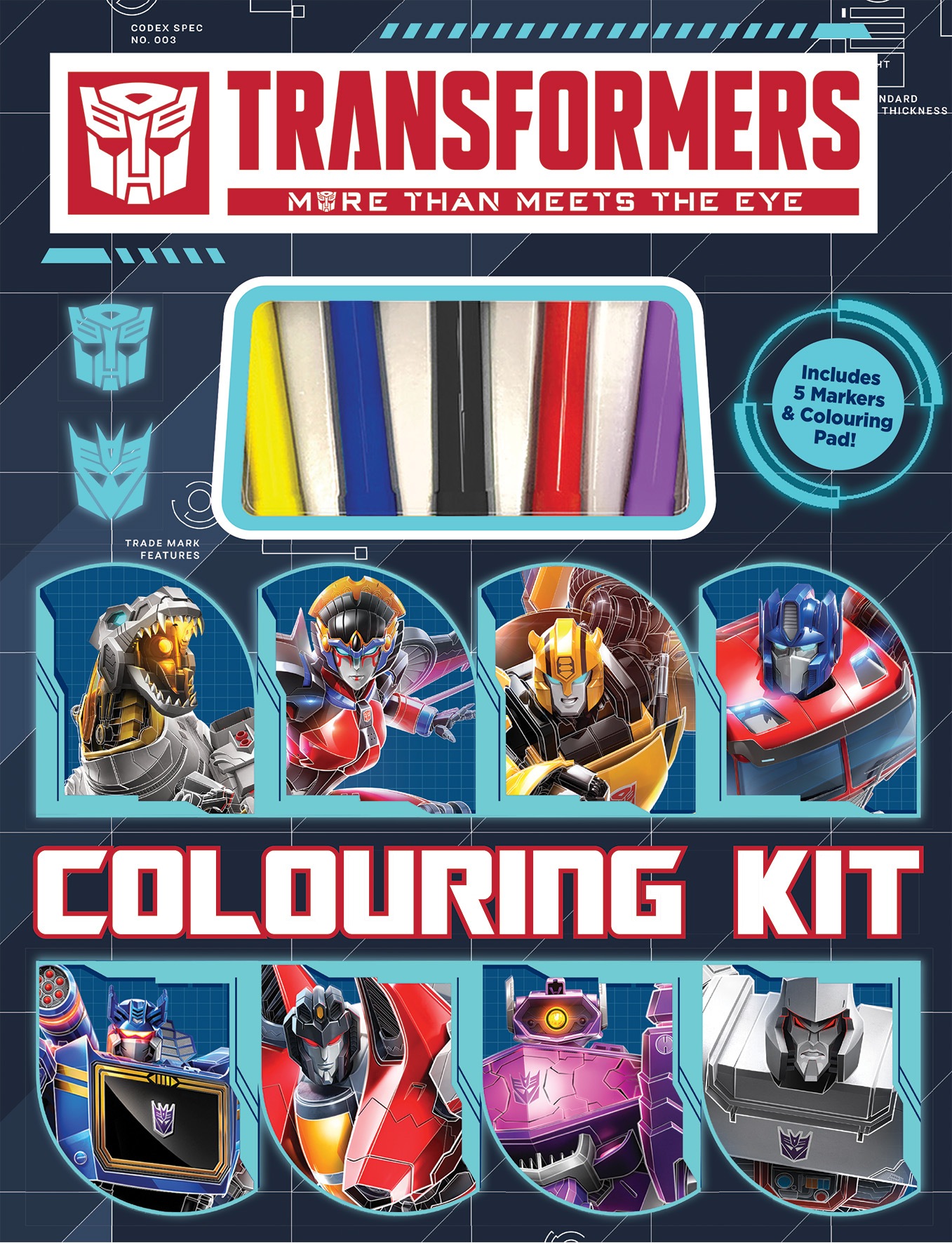 Buy Transformers Colouring Kit - MyDeal Australia