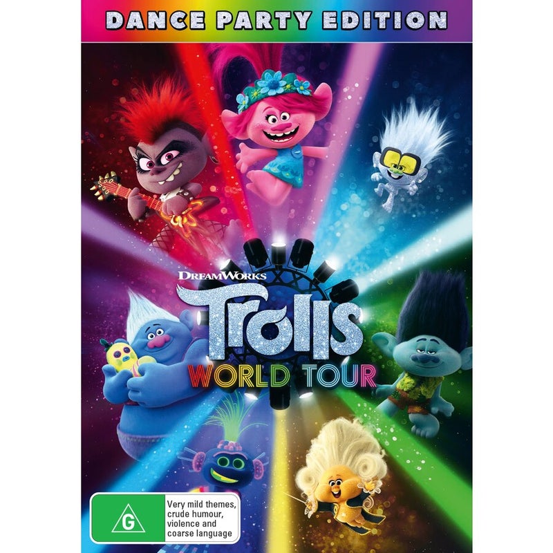 Buy Trolls: World Tour - BIG W Exclusive DVD - MyDeal