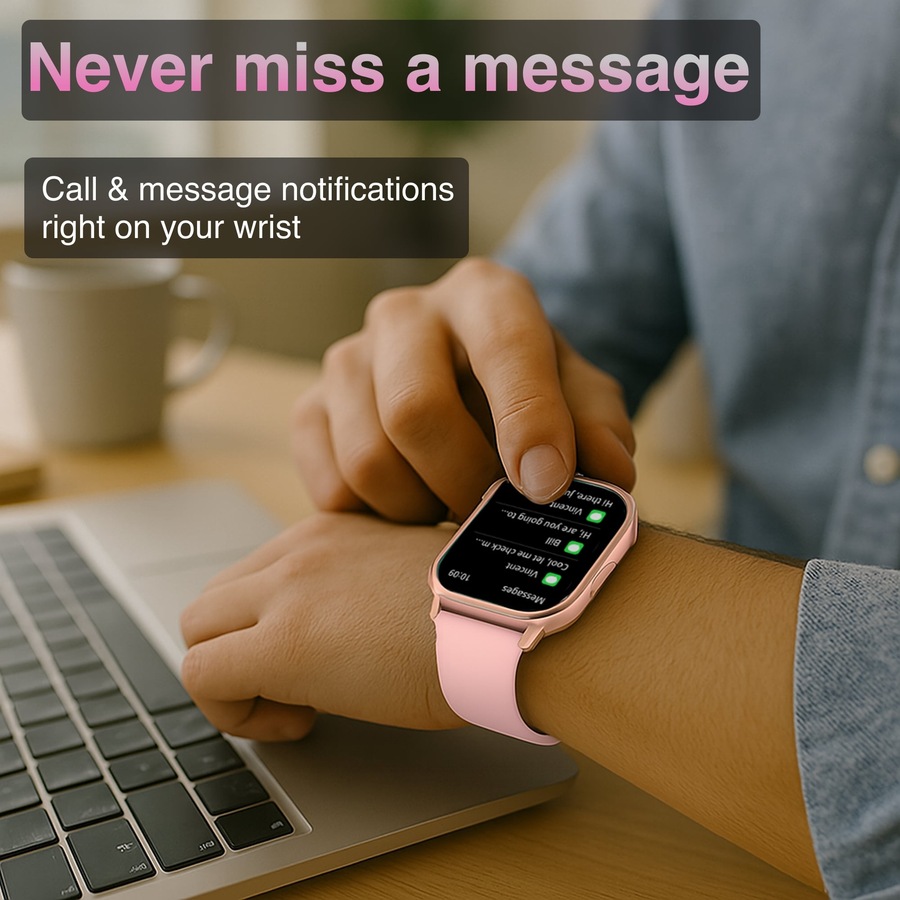 V-Fitness Smartwatch with GPS and 2.1-inch Screen