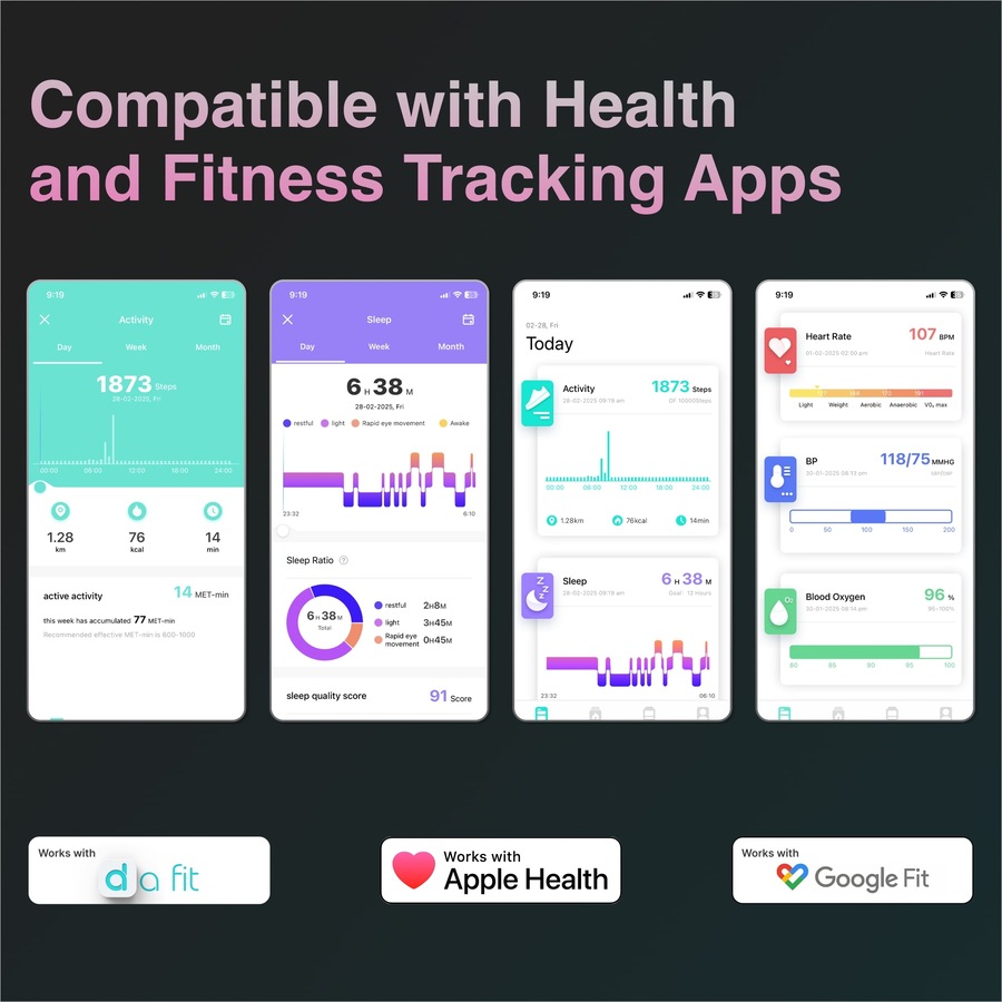 V-Fitness Smartwatch with GPS and 2.1-inch Screen