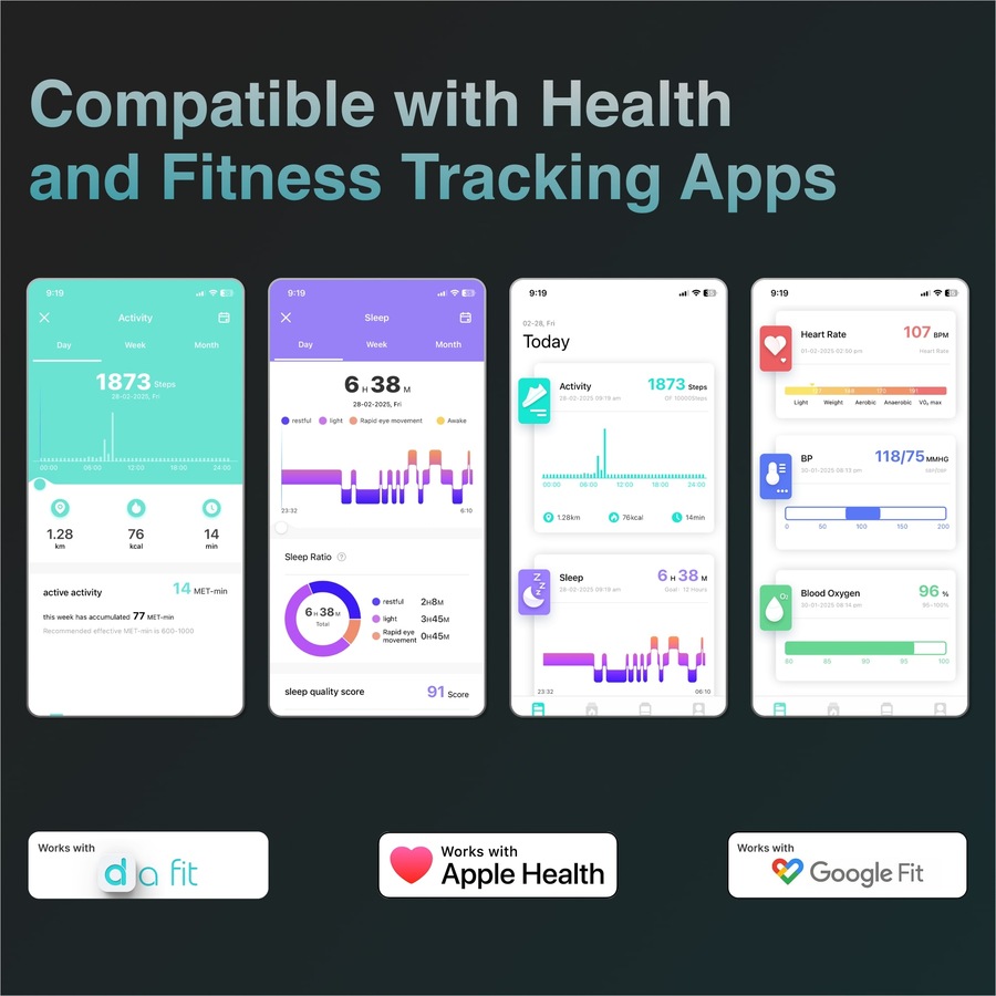 V-Fitness Smartwatch with GPS and 2.1 inch Screen