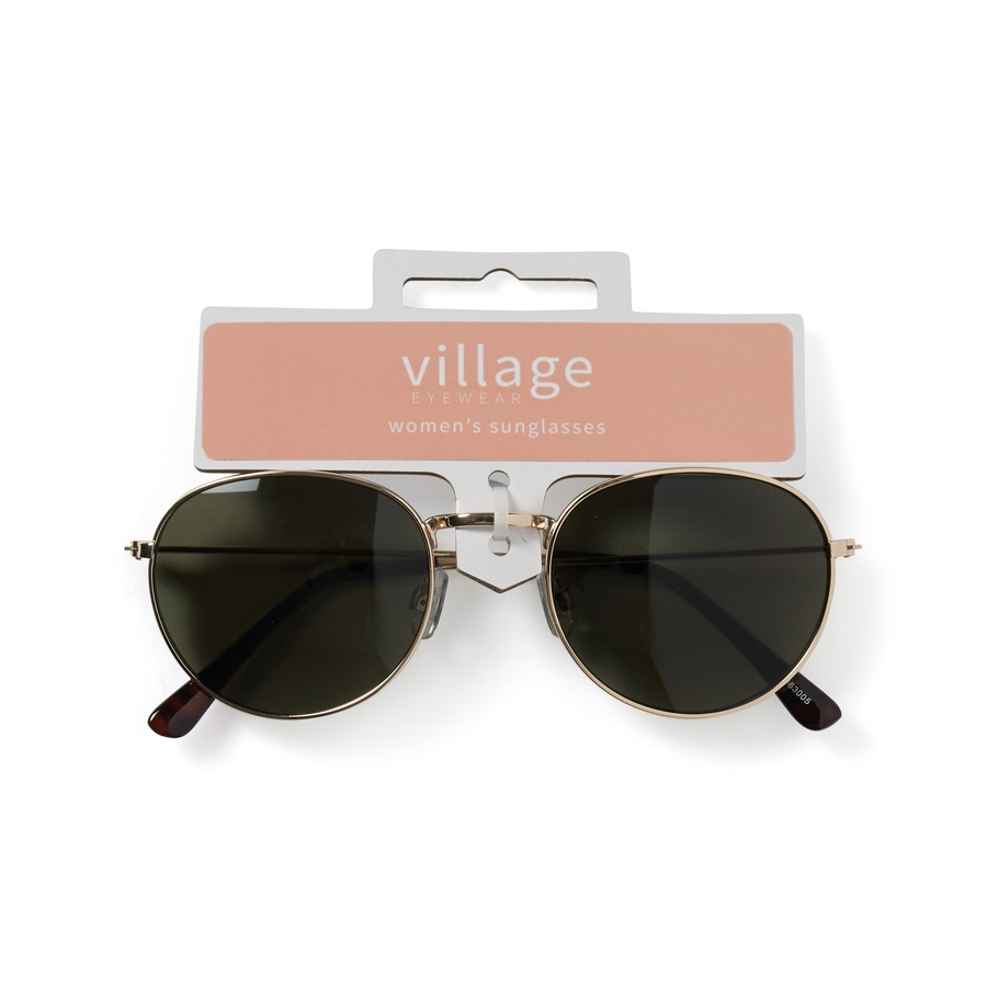 Village Women's Sunglasses - Gold
