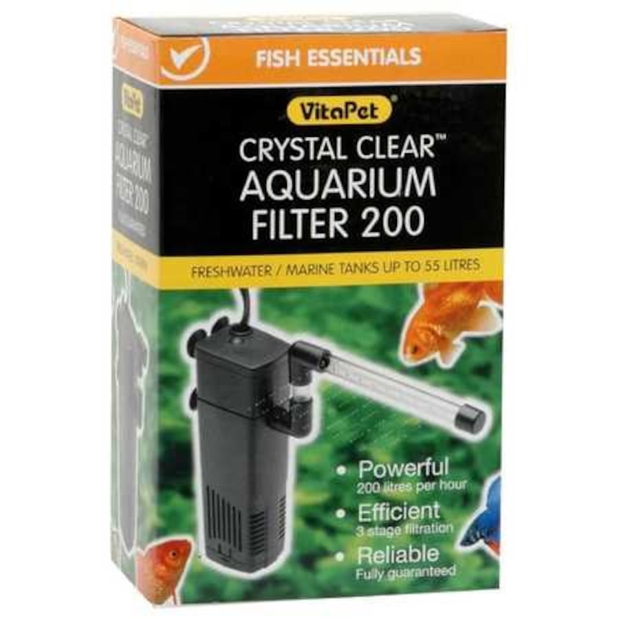 VitaPet Crystal Clear Aquarium Filter 200